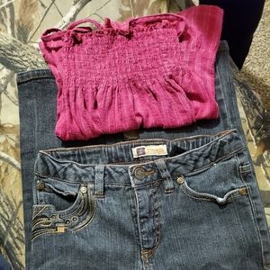 Faded glory outfit size 7/8